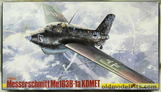 Trimaster 1/48 Messerschmitt Me-163 B-1a Komet - (Comet), MA-13 plastic model kit